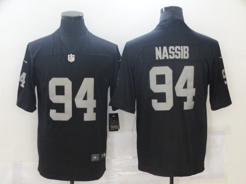 Men Oakland Raiders #94 Nassib Black 2021 Vapor Untouchable Limited Player Nike NFL Jersey->boston red sox->MLB Jersey